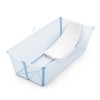 Stokke Flexi Bath X-Large Bundle, Ocean Blue - Spacious Baby