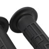 1 Pair Motorcycle Handlebar Grip Anti Slip Left Right Rubber
