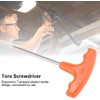 T Handle Screwdriver Ergonomic T-Shaped Plastic Handle Durable Universal T27