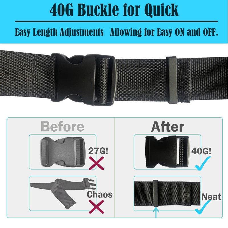 LUCKY BIG NINE Transfer Gait Belt - 55" L x