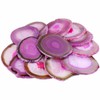 Shanxing Pink Crystal Agate Coasters Set of 2, Agate Slice