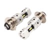 H6 H6M P15D Motorcycle LED Bulb Dual Optical Lens 100W