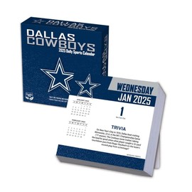 TURNER SPORTS Dallas Cowboys 2025 Box Calendar (25998053036)