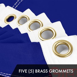 G128 2 Pack: Texas TX State Flag | 8x12 Ft | ToughWeave Series Embroidered 300D Polyester | Embroidered Design, Indoor/Outdoor, Brass Grommets