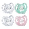 Tommee Tippee - Chupete de silicona ultraligera para niña, 0