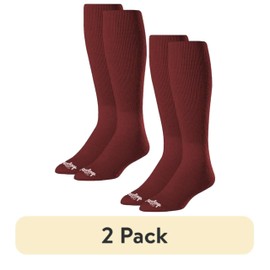 Baseball Socks 2 Pair (Medium/Maroon)