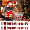 Christmas False Nails with Glue, Christmas Fake Nails Press on