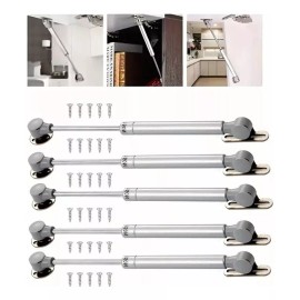 Herrajes Guerrero Piston Amortiguador De Gas Para Puertas Alacena 5 Piezas