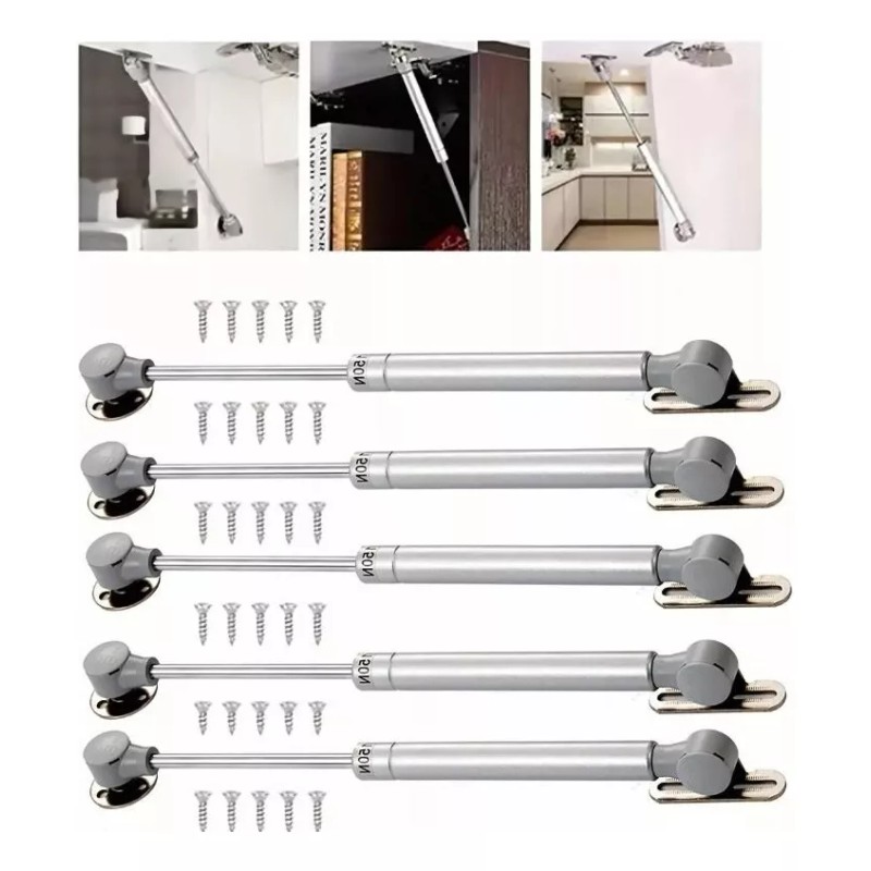 Herrajes Guerrero Piston Amortiguador De Gas Para Puertas Alacena 5