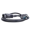 ZORKNOPT 5 Ft OBD2 Male to DB15 Male Main Cable,