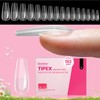 Beetles Tipex Instant Apex Nail Extension Tips Kit Almond/Coffin/Square/Oval/Stiletto/Squaoval Shape