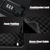 Dalmbox Portable Gun Safe for Pistols with Combination Lock Handgun