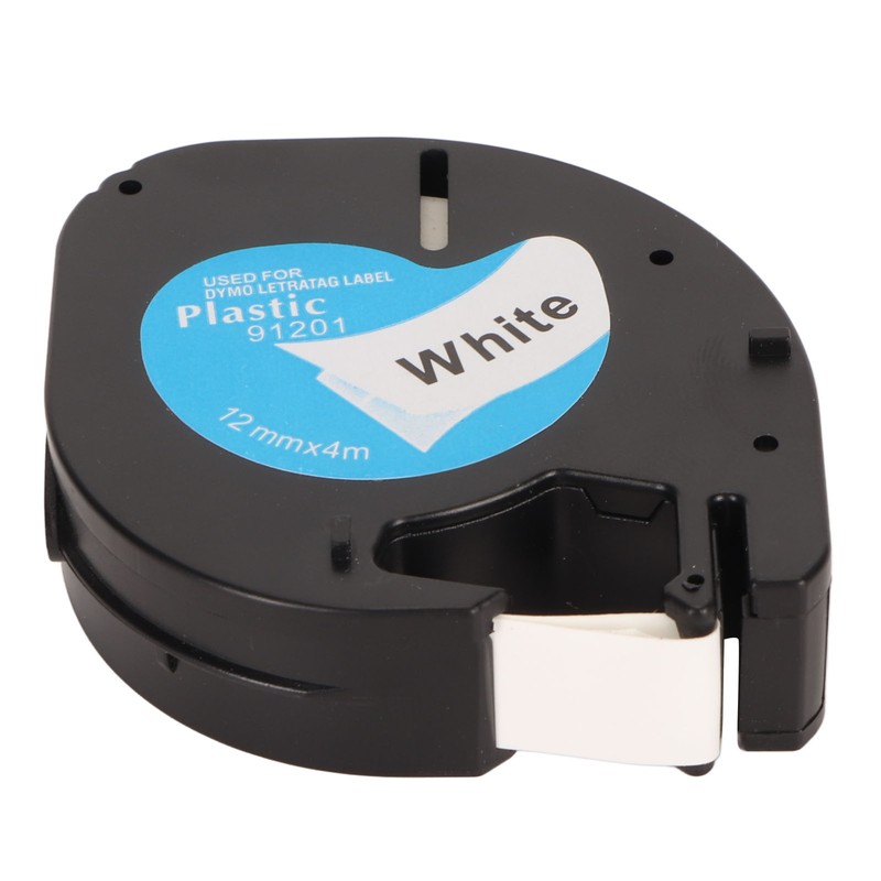 2Pcs Label Maker Tape 12mm Wide 13ft Long Waterproof Oil