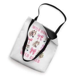 Coquette Bow Horse Riding Western Girl Country Cowgirl Tote Bag