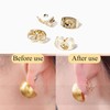 925 Sterling Silver Earring Backs, 20 pcs Gold Butterfly Earrings