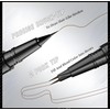Microblading Brow Pen – Dual-Ended with Spoolie Brush – Long-Wear,