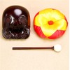 UXOWOXU Chinese Buddhism Temple Wooden Drum Block Musical Instrument with