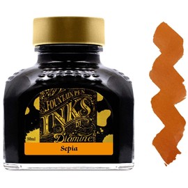 Diamine Sepia Ink Bottle