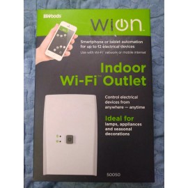 Woods Wion Indoor Wi-Fi Outlet Model 50050 T1