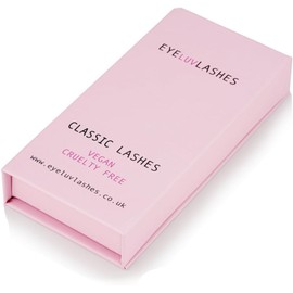 Classic Lash Trays Silk Eyelash Extensions Individual Eyelashes Soft Lightweight Lashes Semi Permanent Eyelashes Eyeluvlashes (DD Curl 0.20, 14mm Length)