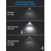 LEONLITE 8-Pack LED Solar Powered Motion Sensor Pathway Lights, Battery