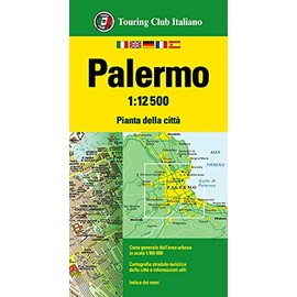Palermo TCI City Map 1:12.5K (Italian and English Edition)