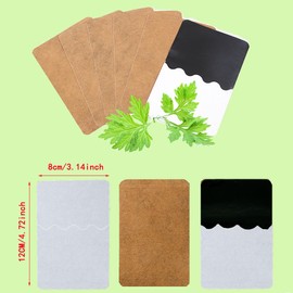 100 Patches Moxibustion Herbal Warming Patch,Soothing for Back&Neck&Shoulder&Knee&Joints Traditional Chinese, Therapy,Self-Heating Pads (12 * 8cm)