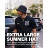 Zylioo Large Reversible Bucket Sun Hats Double Sided Hats Cotton