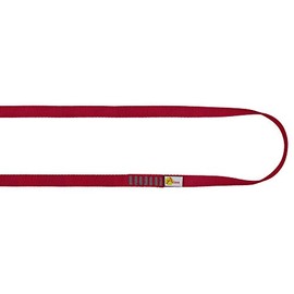 ALIENS Open Sling (Breaking Load 22 kN/2200 kg, 16 mm Width) Various Lengths in Different Colours, Colour: 120 cm, Red