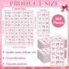 Janlaugh 200 Pcs Pink Bow Napkins Disposable Coquette Party Decorations