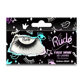 Rude Cosmetics Essential Faux Mink 3D Lashes - Smitten Pair Women 1 Pc