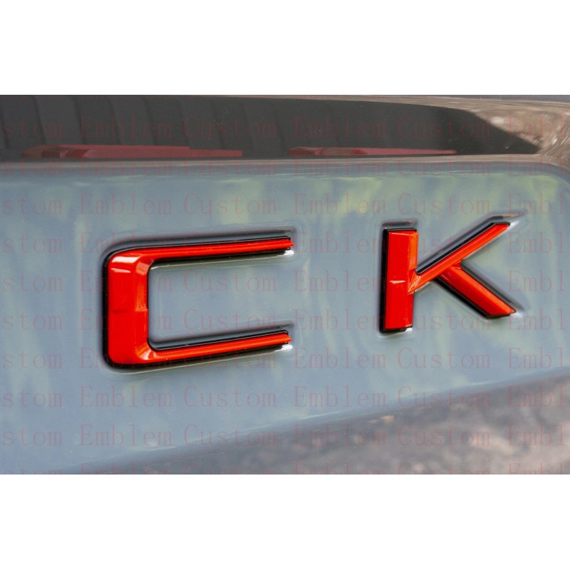 CDBK Red Black letters compatible with FORD MAVERICK 2022 23