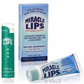 MIRACLE LIPS SALVE and Miracle Lips SPF 15 Correct and Protect