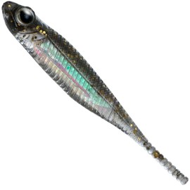 Fish Arrow(フィッシュアロー) ルアー フラッシュJ SW 1インチ #127 スモークゴールド/オーロラ