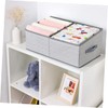 VILLFUL Trapezoid Storage Bin Fabric Baskets for Closet Multi-function Clothes