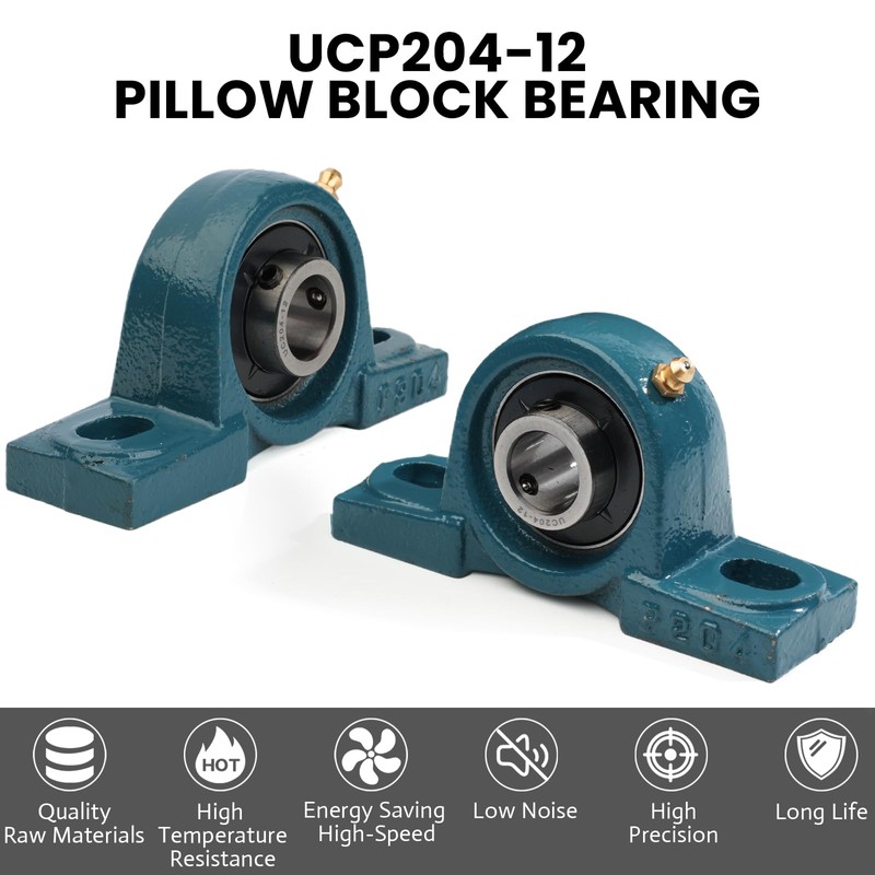 1 Pcs UCP205-16 Pillow Block Bearing, 1 inch Bore, 2