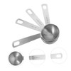 CIYODO 4pcs Stainless Steel Measuring Spoons TSP Kitchen Tools for
