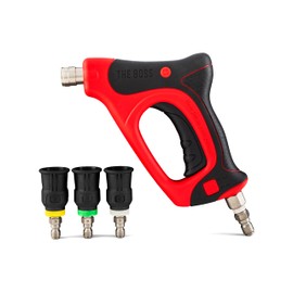 THE BOSS Pressure Washer Gun & Nozzle Kit - 4.0 Orrifice - Intended For Pressure Washers With 2 GPM or More