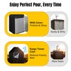 MRbrew Kegerator cover, Waterproof Kegerator Beer Tower Cover 420D Silver-Coated