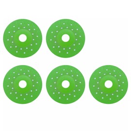 5PCS Glass Cutting Disc 4 Inch for Angle Grinder, Ultra-Thin Diamond Saw Blade Wheel for Glass Tile Marble Ceramic Jade
