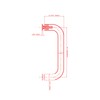 Rockwell Security 8 inch Center to Center Single Sided Pull