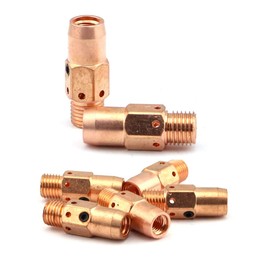 WeldingCity 5-pcs Gas Diffusers 55H for Lincoln Magnum 500-600 Tweco No.5- No.6 MIG Welding Guns