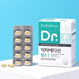 Doctor Edition Doctor Moms 1 120 tablets Folic acid multivitamin nutritional supplement for pregnant women in the early stages of pregnancy preparation Folic acid for couples / 닥터에디션 닥터맘스1 120정 임신 준비 초기 임산부 엽산 종합비타민 영양제 부부 엽산