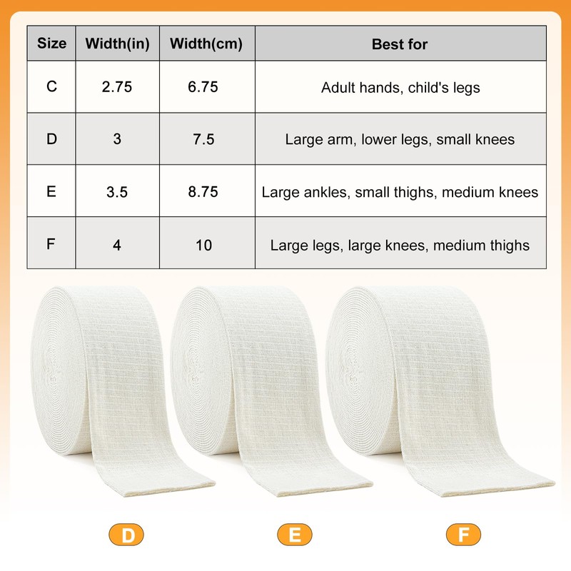 Carbou Elasticated Tubular Support Bandage 3.5" x 11 yd (Size