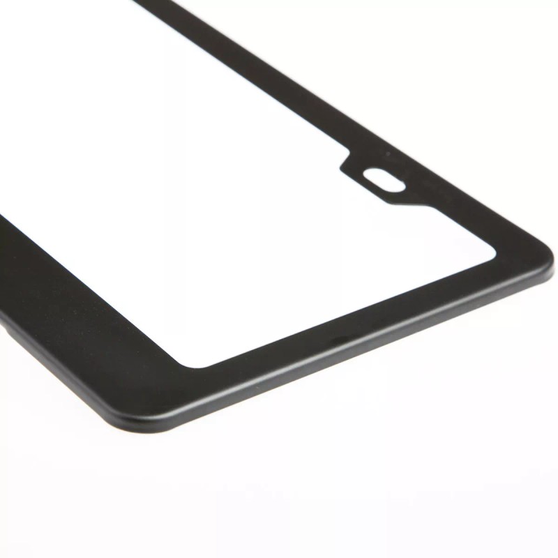 KA Depot For Maybach License Plate Frame Matte Black W/Chrome