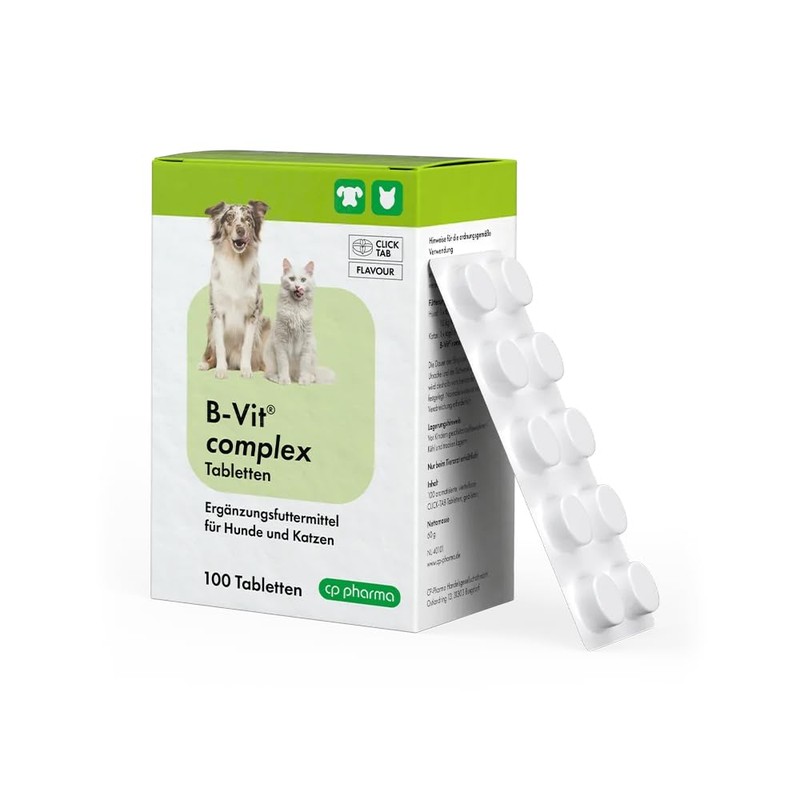 cp-pharma B-VIT Complex Tablets, Double Pack, 2 x 100 Tablets,