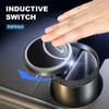 Car Ashtray,Detachable Portable Mini Vehicle Trash Can Smart Sensor with