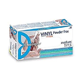 Multipro Vinyl Glove, Large, Clear, 100