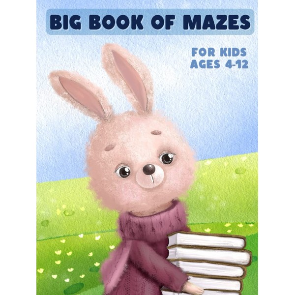 Easter Basket Stuffers: Big Book of Mazes for Kids Ages