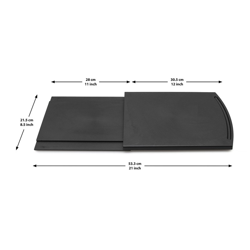 Poztiv Sliding Kitchen Counter Caddy (2 Pack). Made of Durable